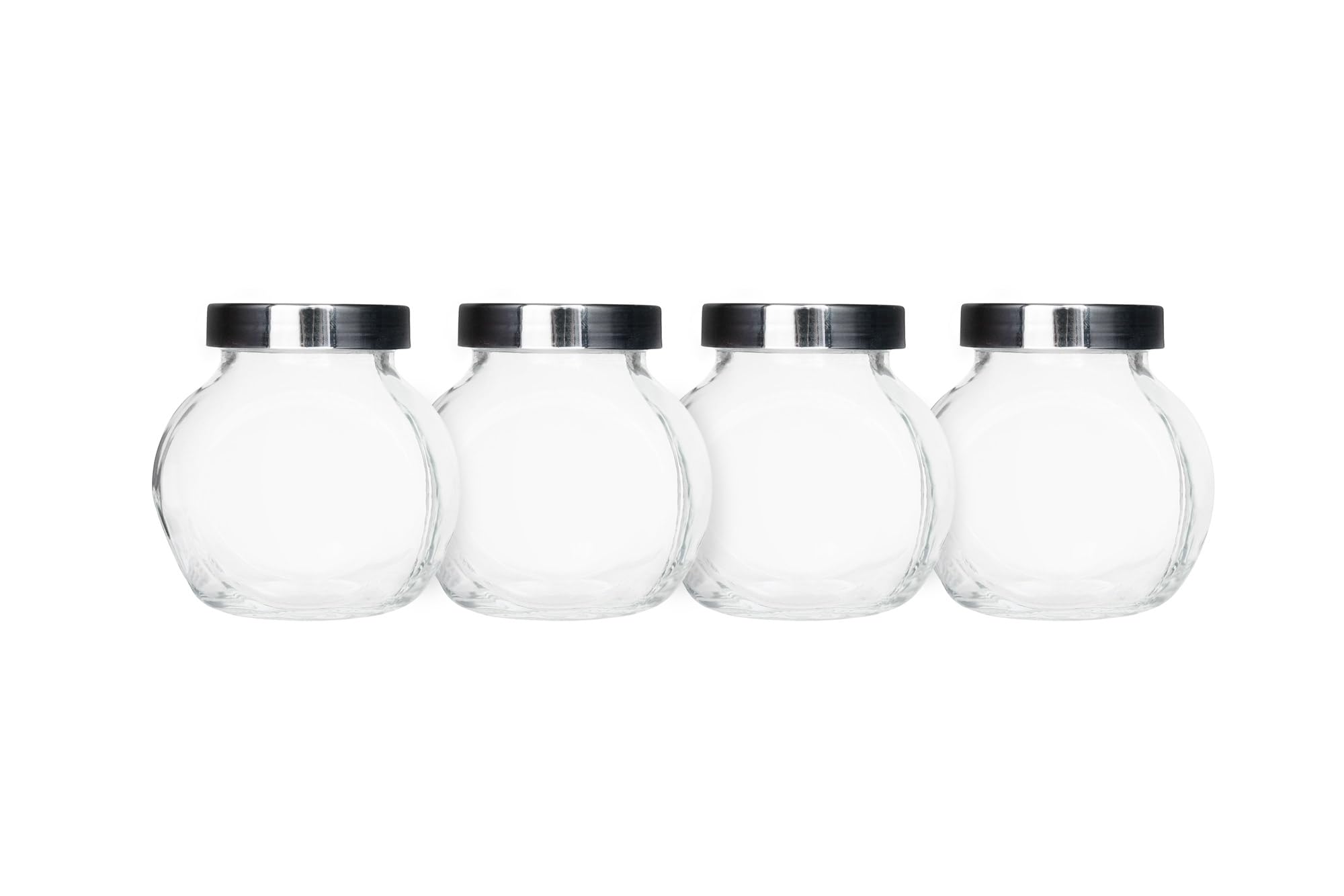 IKEA Gewürzgläser-Set Rajtan vier Aufbewahrungsgläser - 15cl - spülmaschinenfest