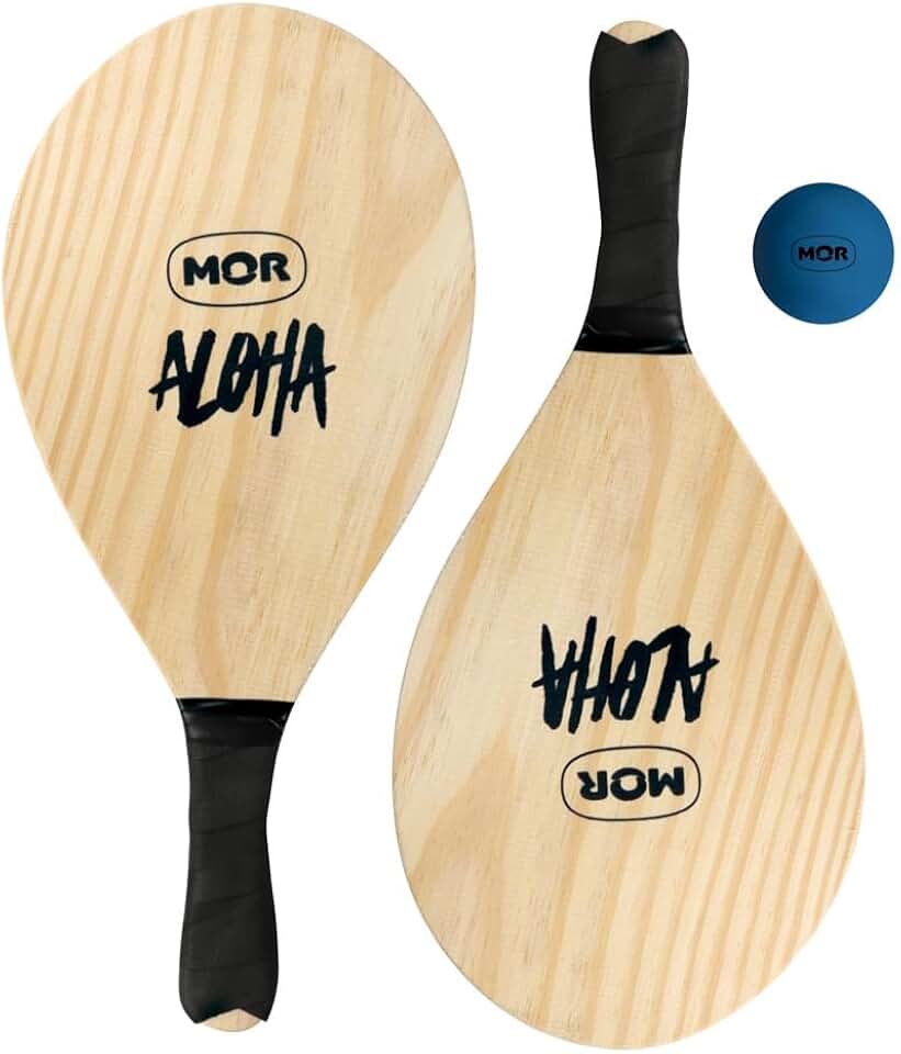 Mor - Frescobol de Madeira Aloha