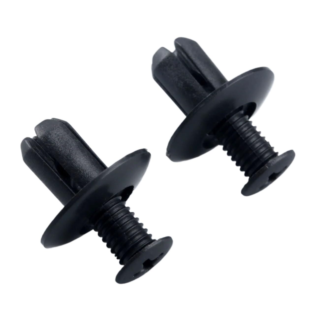 GLBMLMTHZP 50Pcs Plastic Rivets Push Clips Car Door Trim Panel Retainer Fastener Fit For Toyota 8mm Hole Auto Accessories Black