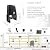 TOPENS DKC1100S Solar Sliding Gate Opener Chain Drive Automatic Gate Motor for Heavy Driveway Slide Gates Up to 2600 Pounds, Electric Gate Operator Battery Powered with Solar Panel Remote Control Kit