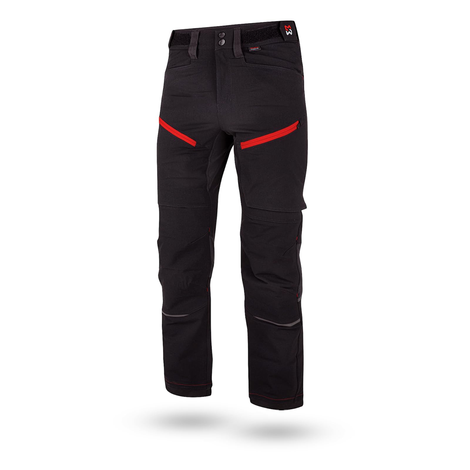WÜRTH MODYF Bundhose Performance - professionelle Arbeitshose für Herren - Bundhose mit Reflektoren - in den Größen 44-64 in Anthrazit/gelb und weiteren Farben