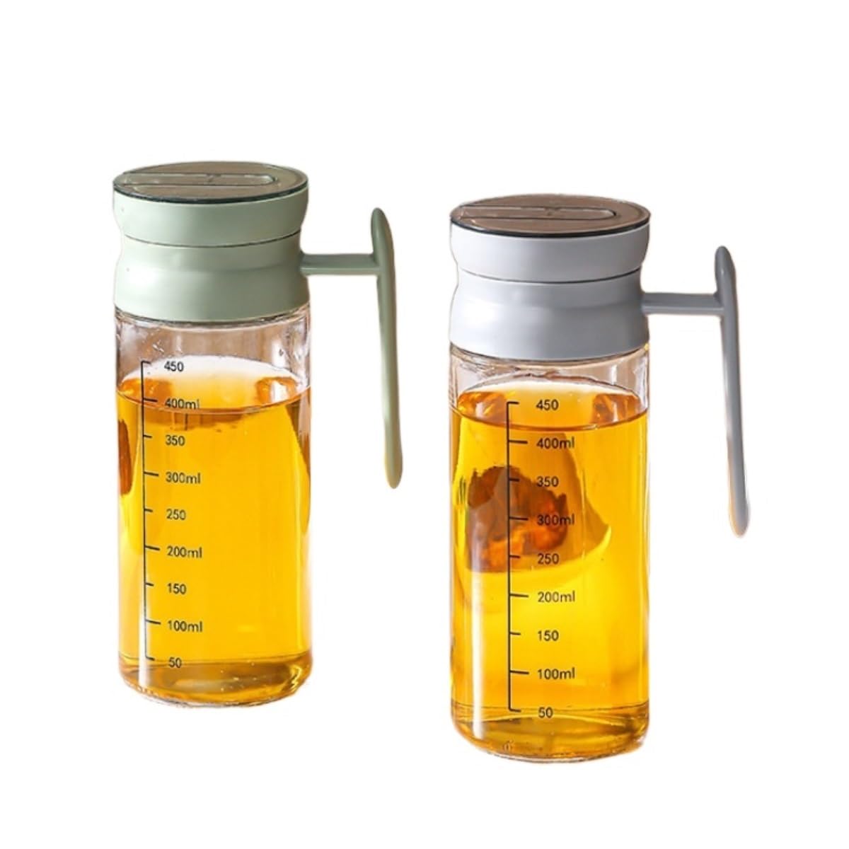 Aceitero Aceitera y Vinagrera Juego De 2 Botellas For Condimentos, Aceite Y Vinagre, A Prueba De Fugas, Con Apertura Y Cierre Automáticos Aceiteras para Cocina