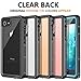 Bestcellcase for iPhone SE 2022/SE 2020/7/8 Case Waterproof Shockproof,Full Body Protective Case with Screen Protector Heavy Duty Cover Phone Case for iPhone SE3 2022/SE 2020/7/8(Blue/Clear)