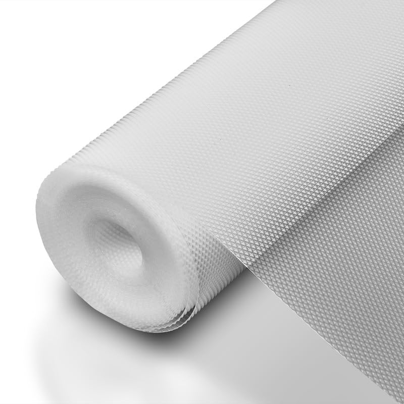 EASYHOME Multipurpose 45cm x 1m Waterproof EVA Diamond Anti Slip Mat for Kitchen, Bathroom Cabinet Kitchen Drawer Shelf Mats Liner Sheets, Non-Slip Fridge Mat, Table Mat (45cm x 1Mtr Roll, Clear) (B0CN1C3QYS) Amazon Price History, Amazon Price Tracker