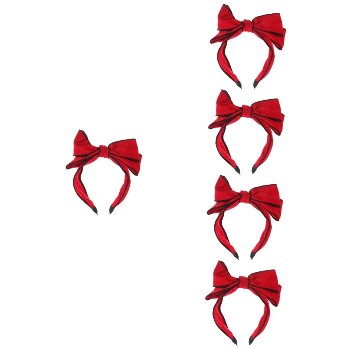 MAGICLULU 5piezas Diadema De Mujer Gran Lazo Accesorio De Cabello Adorable y Cumpleaños Tocado De y Resistente Decoración Para y Adultas