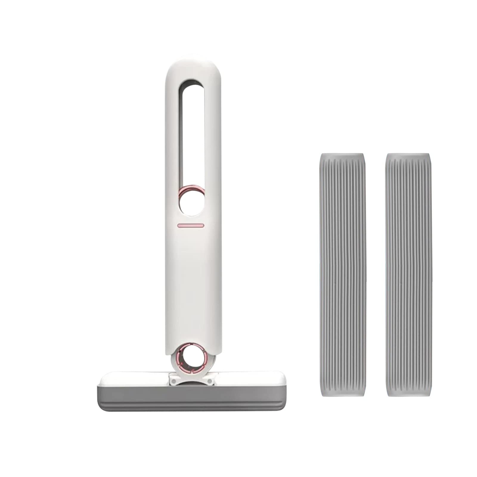 New Portable Mini Squeeze Mop Home Kitchen Car Cleaning Mop Desk Cleaner Glass Sponge Cleaning Mop Household Cleaning Tools (1 Mop-2 Extra Sponge)