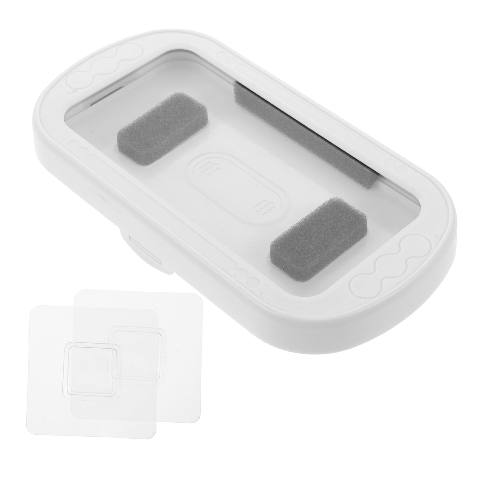 Soporte para teléfono de ducha impermeable BRIGHTFUFU funda de pared para cocina