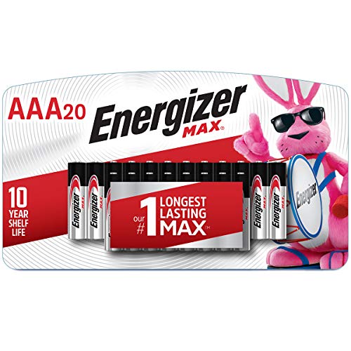 Energizer AAA Batteries (20 Count), Triple A Max Alkaline Battery Buy