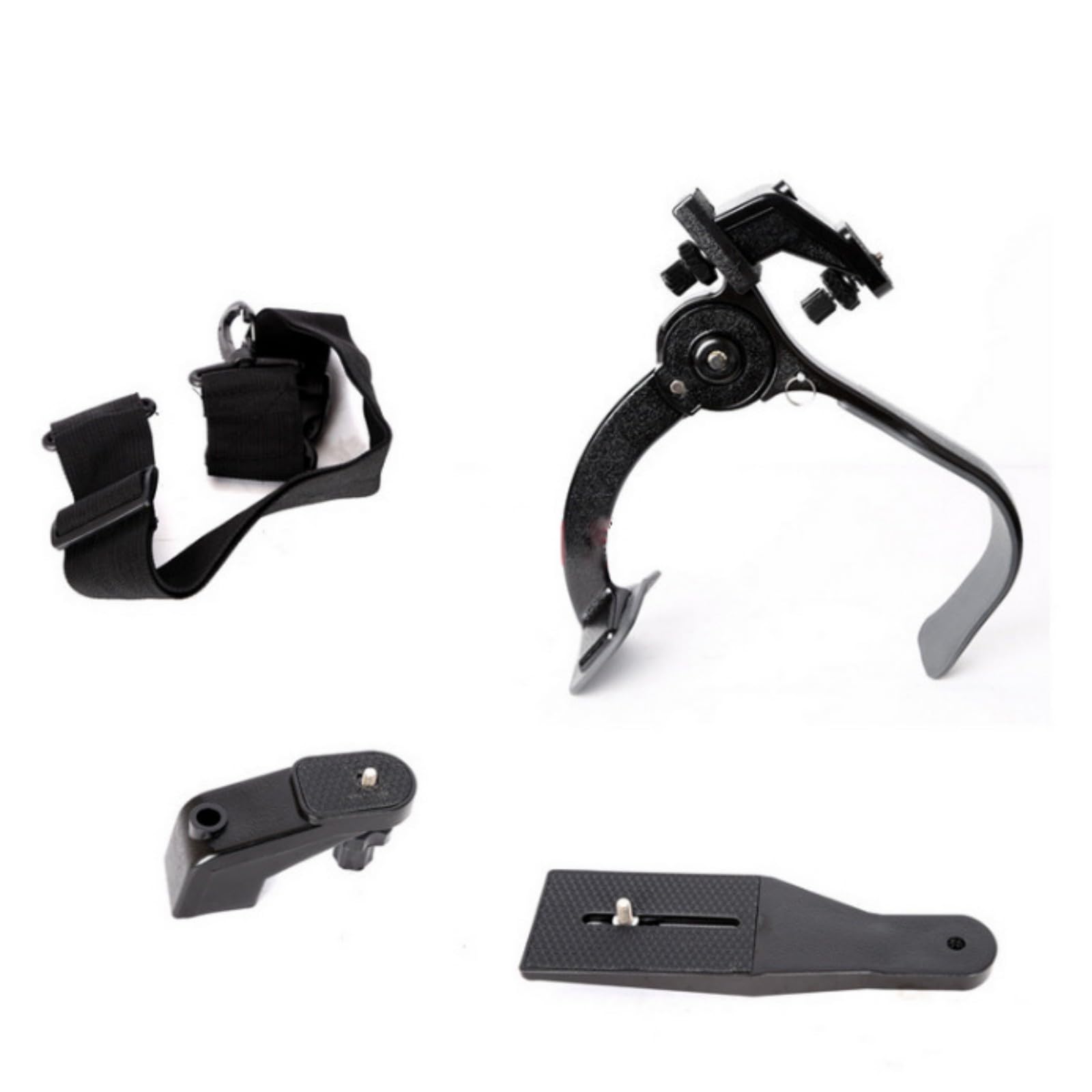 Stabilizzatore per spalla per fotocamera, stabilizzatore fotografico per fotocamere, videocamere, può contenere a 6 kg, Smiple da installare per fotografi, stabilizzatore per fotocamera,