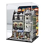 Acrylic Transparent Collectible Display for Lego 10185 Green Grocery Store Model. Display Case Showcase Dust Collection (Display Case Only)