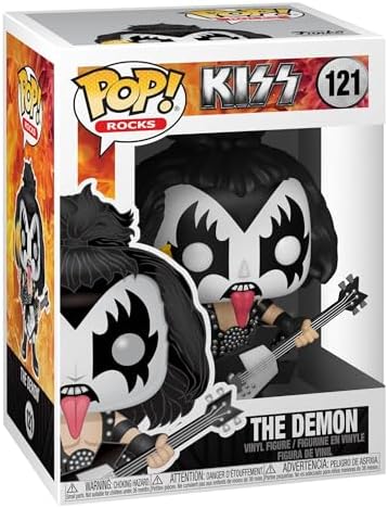 Funko Pop! Rocks: Kiss-The Demon - Figura de Vinilo Coleccionable...