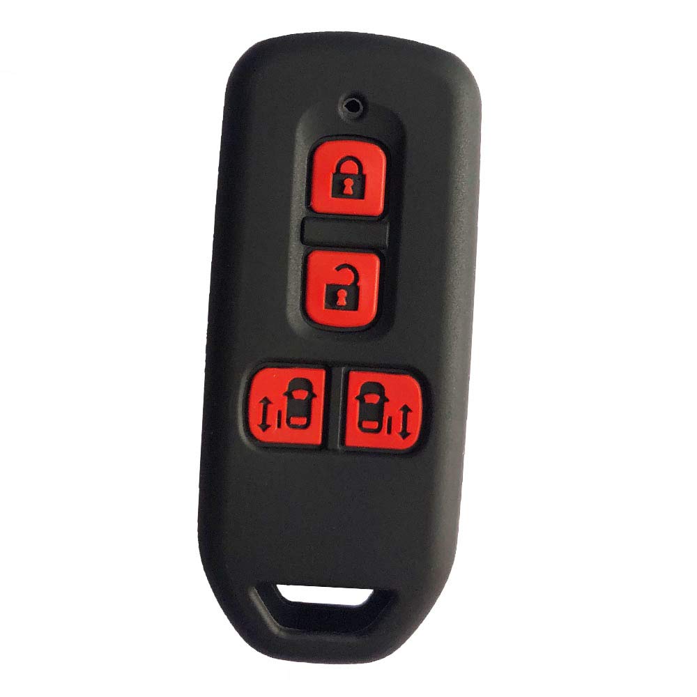 Amazon | ZIAN ホンダ 車用 スマートキーケース ブラック 4ボタン 両側  