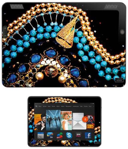 Diabloskinz B0110-0085-0008 - Adhesivo para Kindle Fire HDX de 7", diseño Golden Voyage Cover