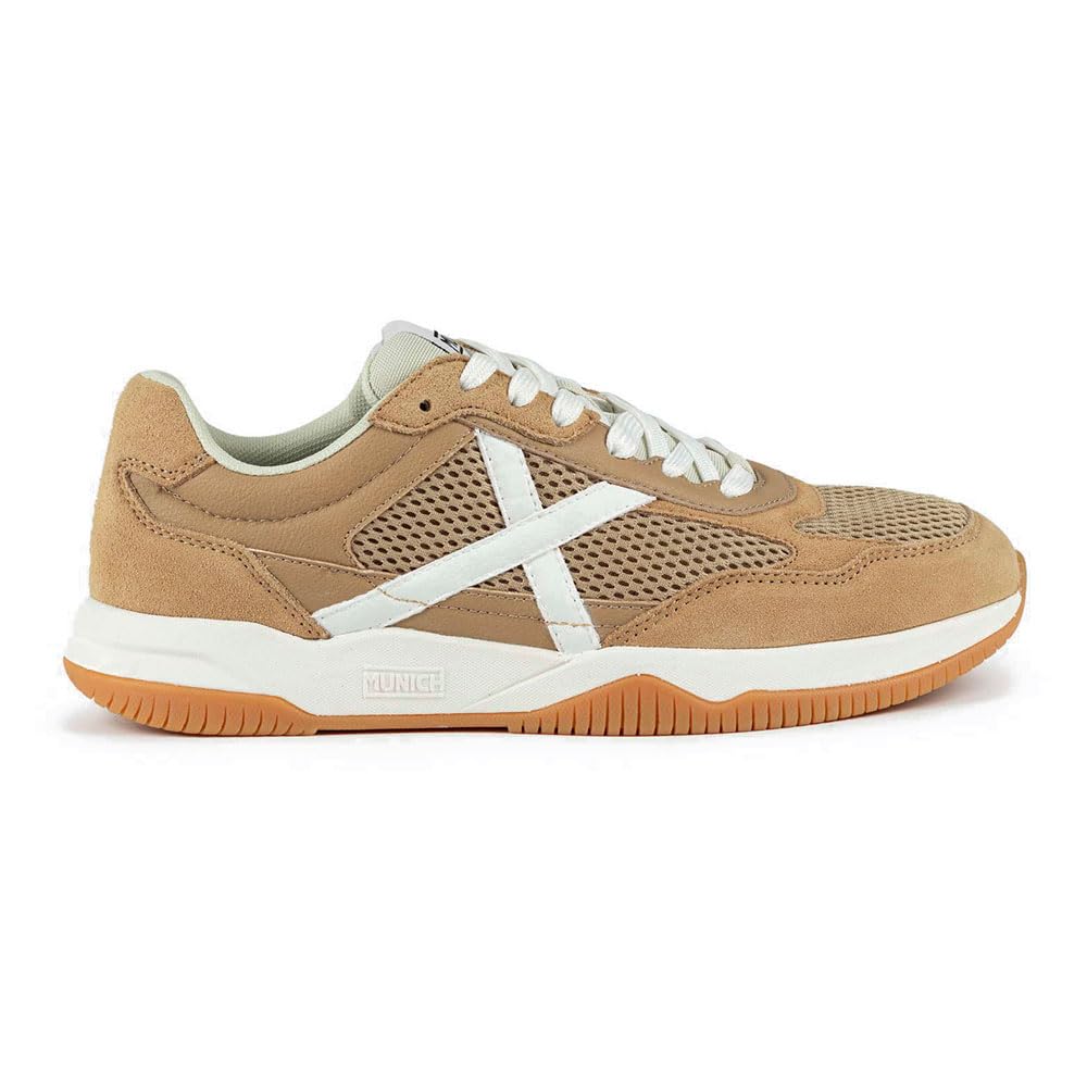 Munich Men's Lyra 07 Sneaker, Beige, 8 UK