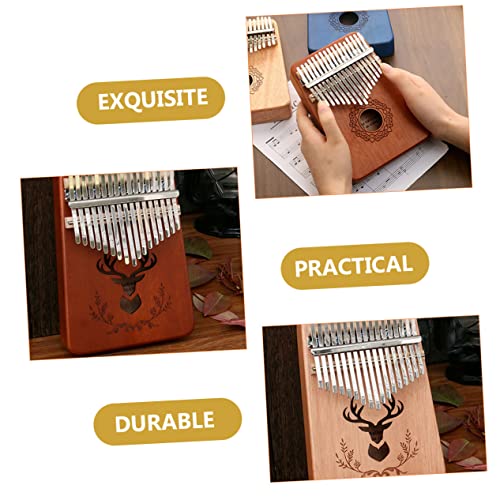 Milisten Kalimba Estilhaços De Polegar Pianos Acessórios Chave 1 Conjunto 17 Peças De Reposição De P