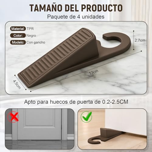 Sujetadores de puerta 5 Imagen adicional