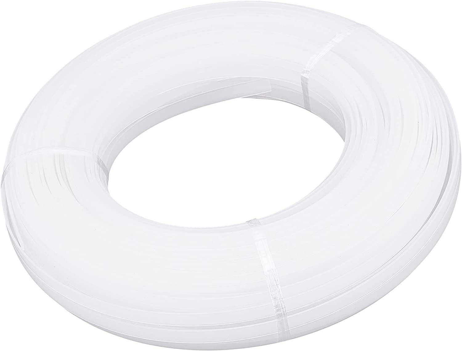 Aakriti Polyester Boning for Sewing White Plastic Boning Sew-Through Low Density Boning for Wedding Dress Corset Bridal Gowns Nursing Cap Lingerie Costume Hats and Handbags (10MM-BONING-10 Meter)