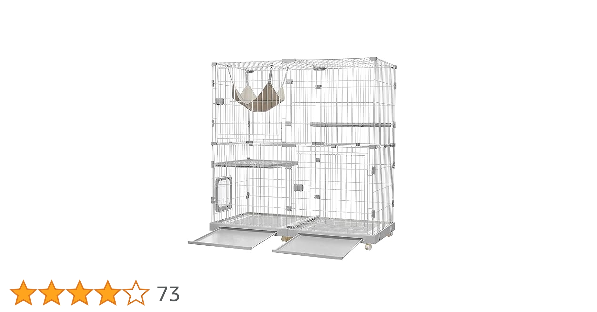 ペットケージ 犬ケージ 猫ケージ キャットケージ 2段 Amazon.co.jp: Purlove 猫 ケージ キャットケージ 2段 引き出し
