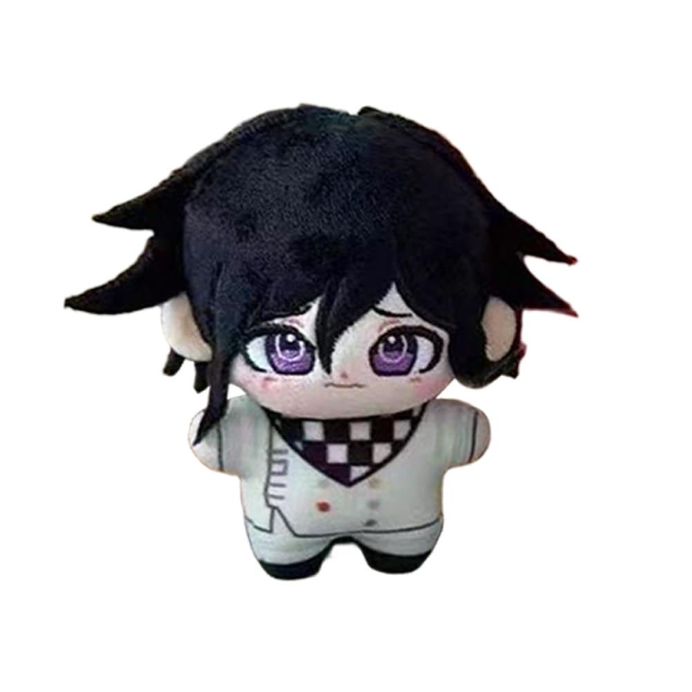 Xinchangda Kokichi Oma Plush Nanami Chiaki Soft Figure Pendant 10cm Nagito Komaeda Anime Stuffed Figure Cute Plush Keychain for Backpack Hanging Ornaments