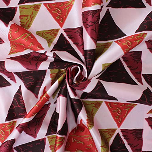 Image of Amazon Brand - Solimo Aria Polyester Curtain, Window, 5 feet (1.52 m), Maroon, Pack of 2