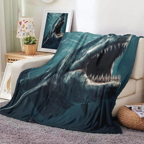 GSAEIMCT Wilder Wal Bedruckt Kuscheldecke,Kinderdecke Meereslebewesen Flauschige Plüsch Decke,Wohndecke Fleece Tagesdecke Decke TV Decken für Bett Sofa 100x130cm