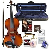 Bunnel G1 Violin Clearance Outfit - Carrying Case and Accessories Included - Solid Maple Wood and Ebony Fittings By Kennedy Violins (4/4)