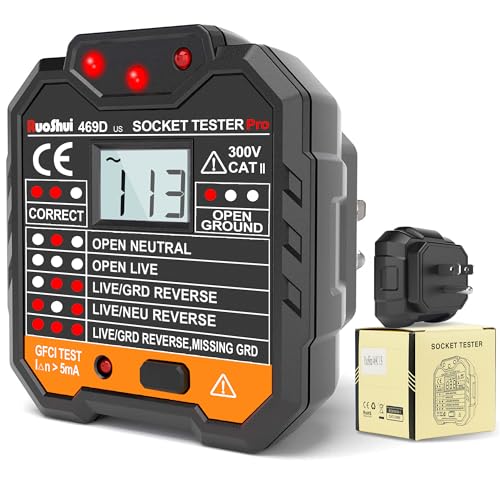 RuoShui GFCI Outlet Tester Electrical...