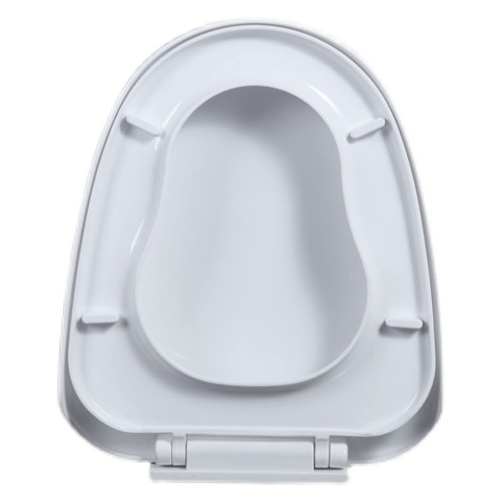 Abattant WC silencieux déclipsable pour un nettoyage facile