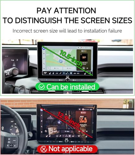 Image of Car Phone Holder for 2026 Toyota RAV4 /RAV4 Hybrid 10.5 inch Screen Accessories | MagSafe Strong Magnetic Clip Cell Phone Mount, 360 Rotatable Hands-Free Holder, Not Block Air Vents