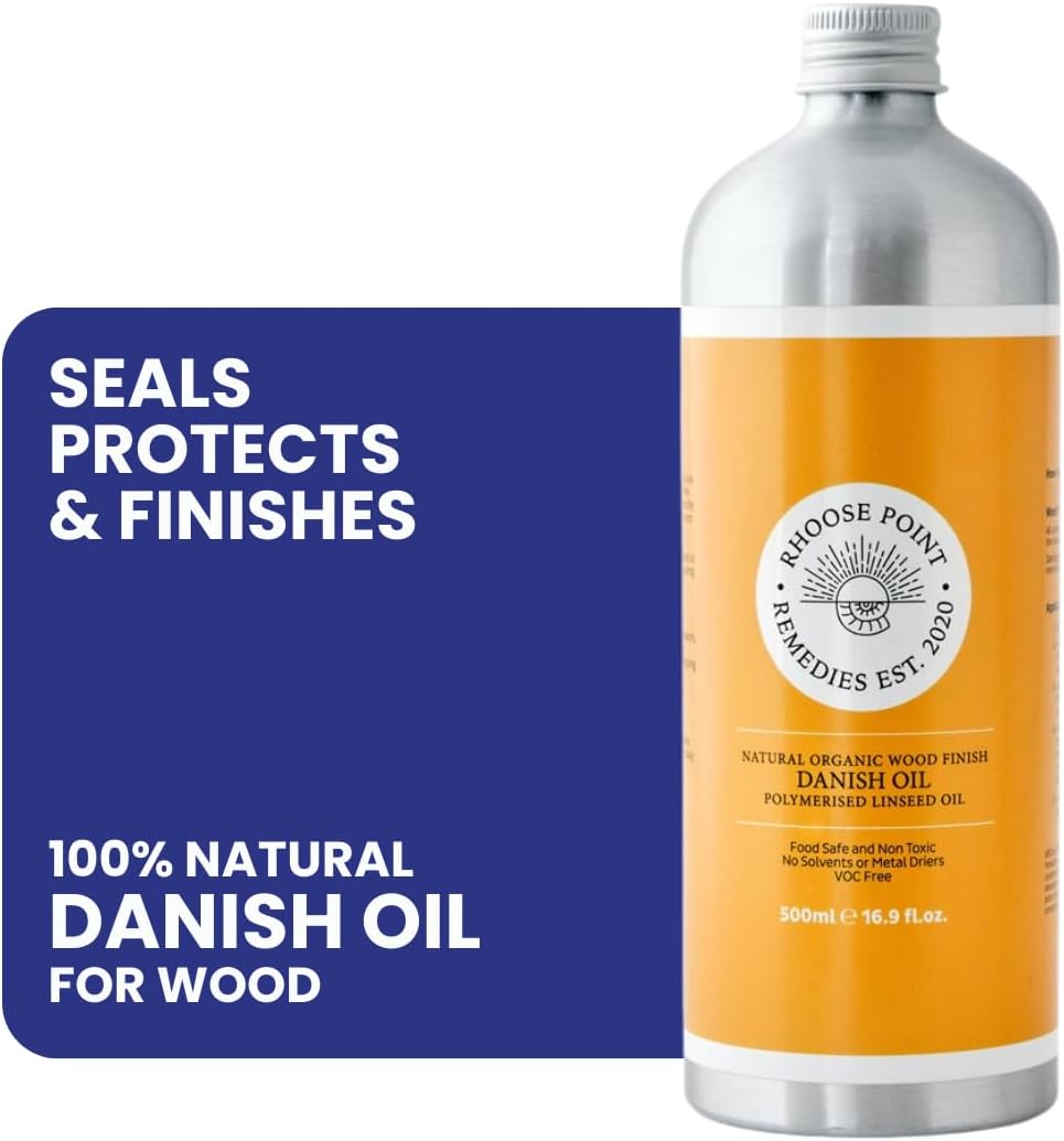 Cura Lignum Boiled Linseed Oil for Wood A Natural Exterior & Interior