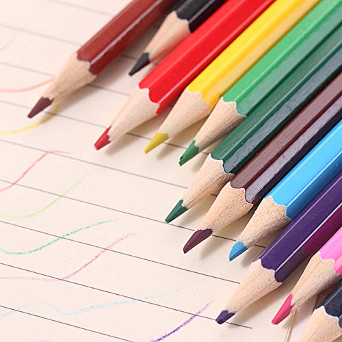 Crayons de couleur solides pour éviter les mines cassées à l'école