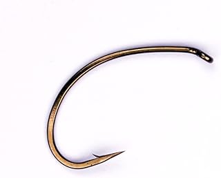 Daiichi 1130 Curved Fly Tying Hooks (#22 (1130-22-25))