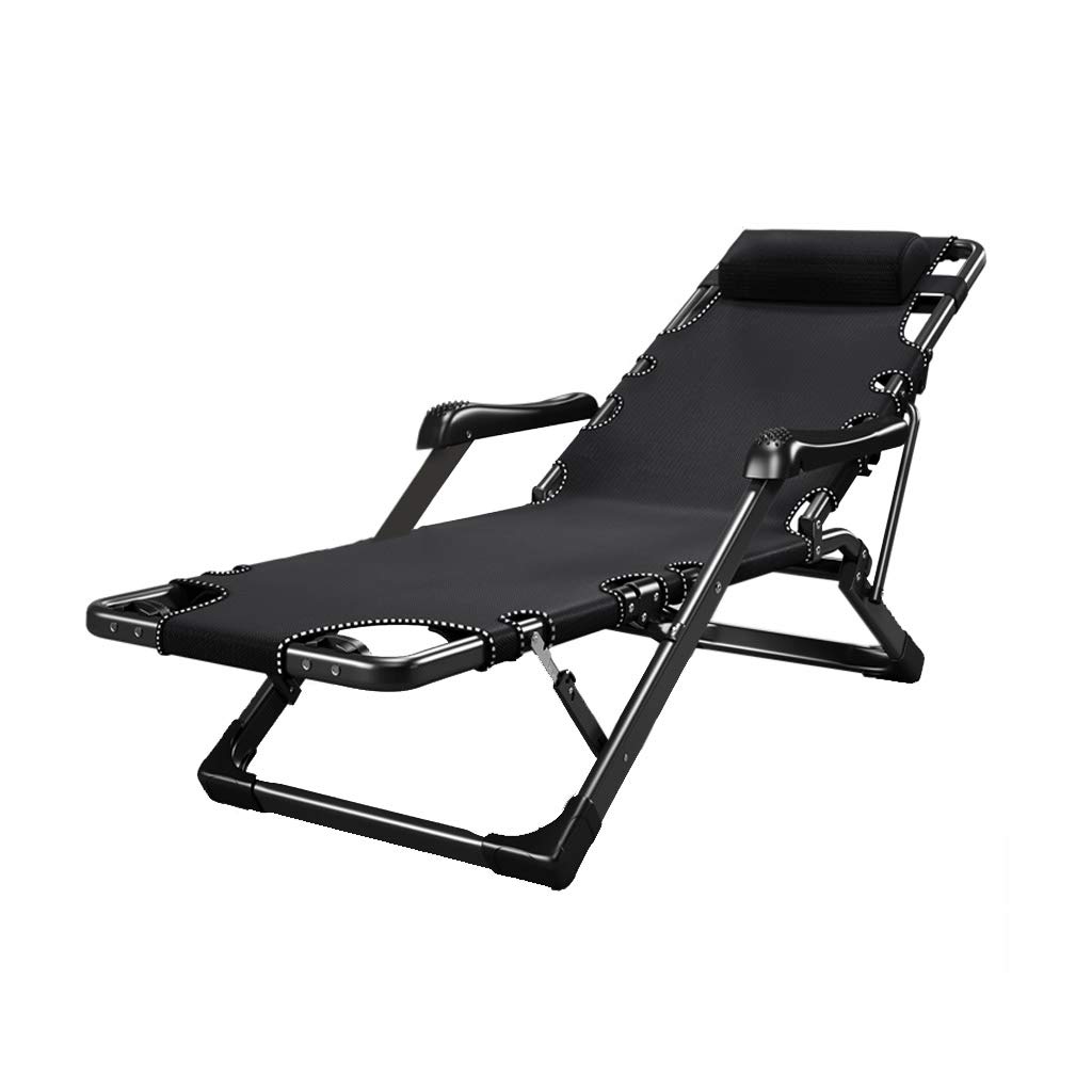Chaise zéro gravité pliante et inclinable pour le jardin et le patio