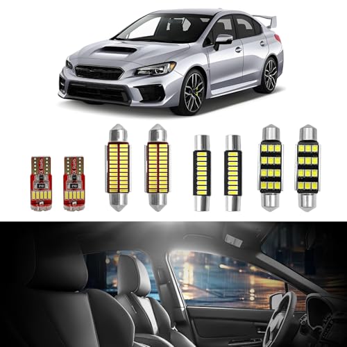 Kit de 8 luces interiores LED para WRX/WRX STI/Impreza 2004-2022 miniatura 1