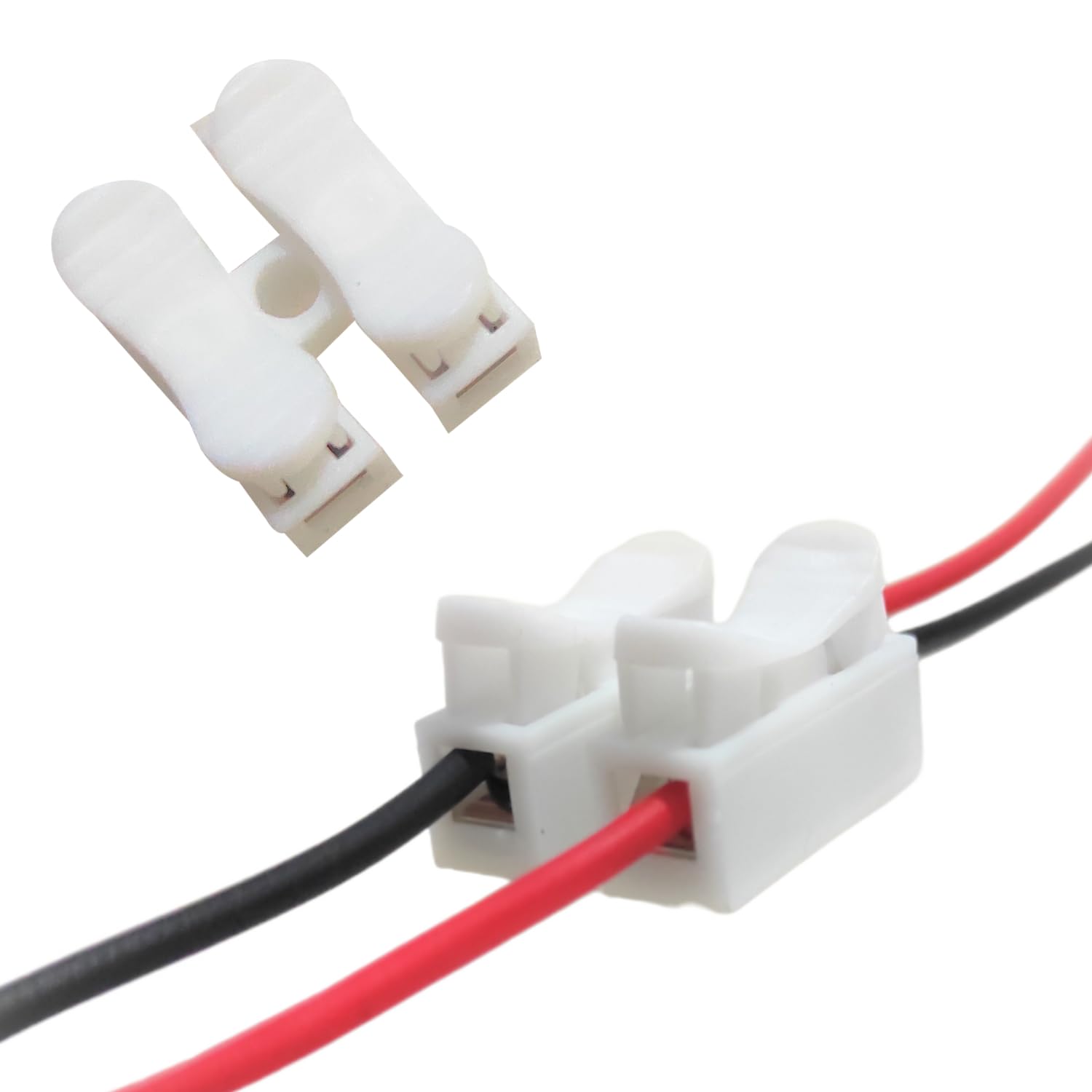 UNIVERSAL HUB 30PCS 2-Pin Push quick Cable Clamp Terminal Block connector for Wire LED Light Strip Wire Connection Suitable as basic connector, Easy to Use, Quality and nice Performance (B0CJJQPZHZ) Amazon Price History, Amazon Price Tracker