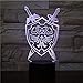 Produktbild Nachtlicht 3D Nachtlicht Zelda Legende Tischlampe Animationsspiel Feld Visuelle Illusion 3D Led