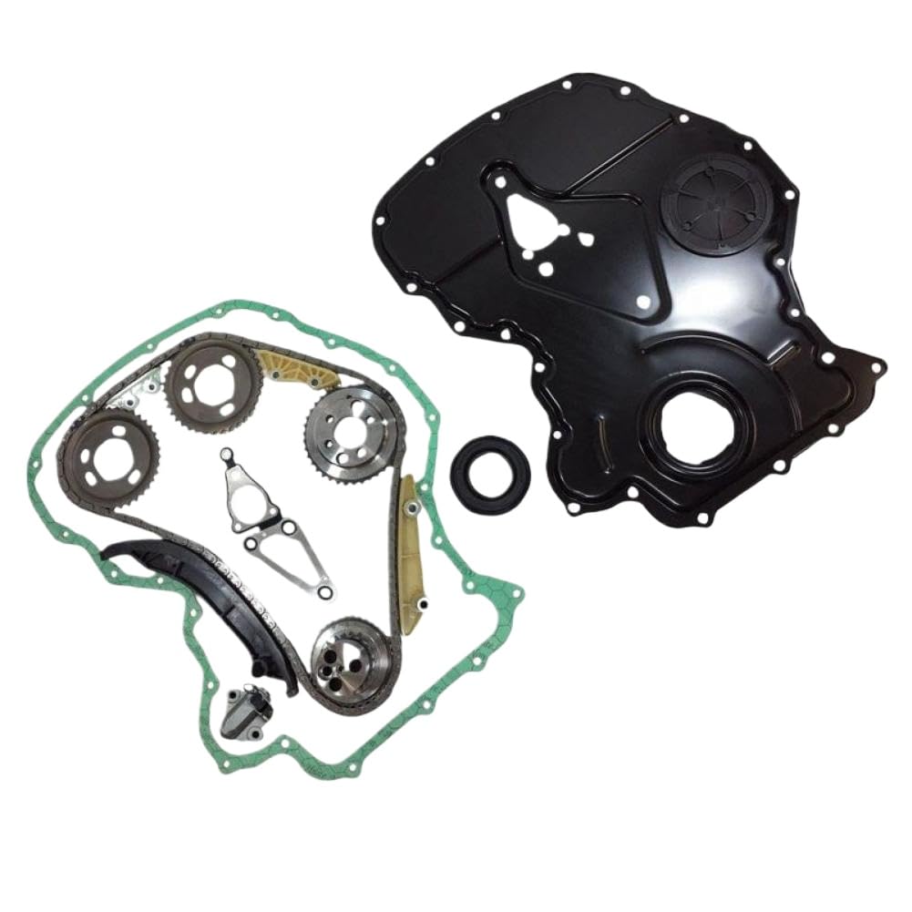 Kit catena di distribuzione con guarnizione coperchio anteriore compatibile con Transit Mk7 2.4 Rwd 2006 2011