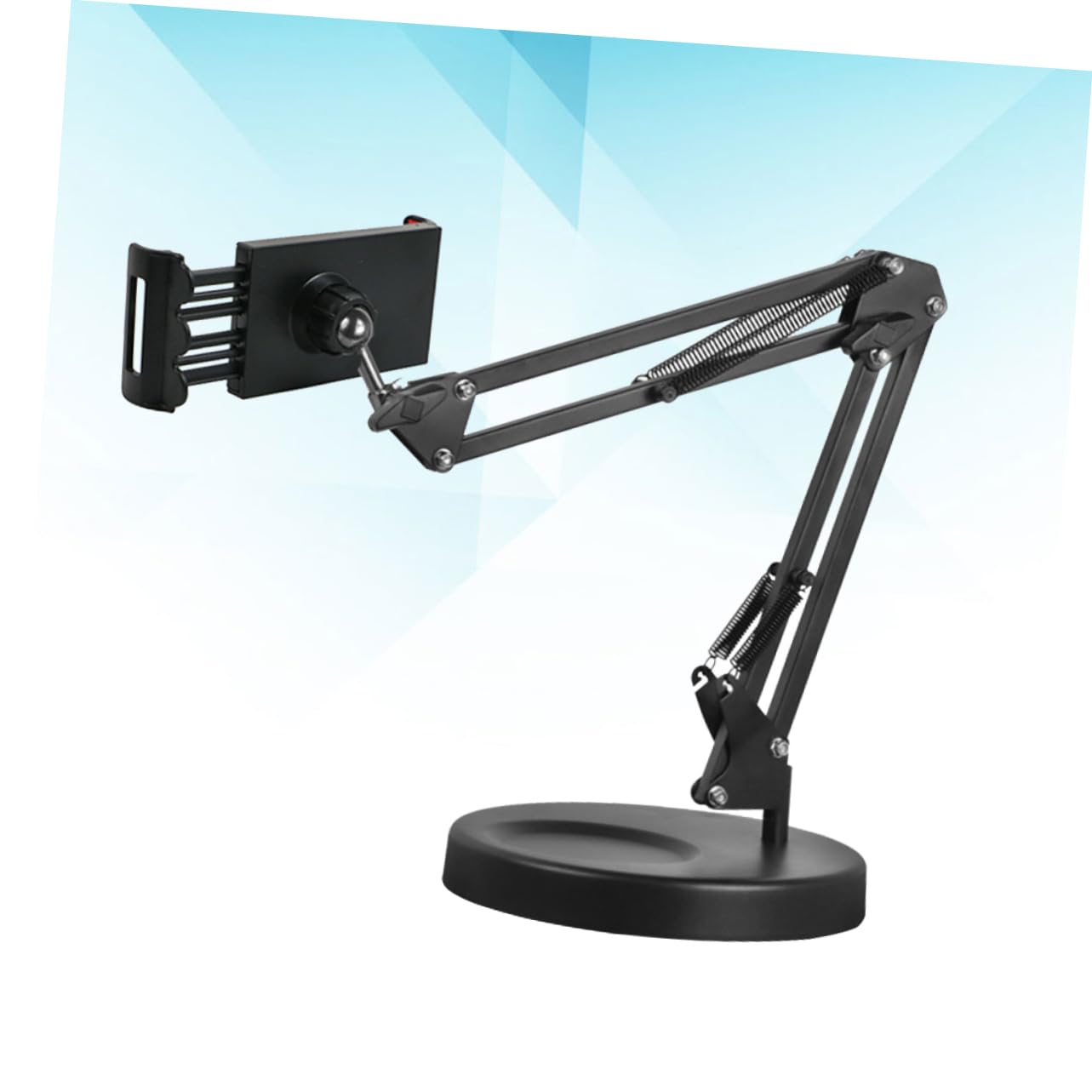 Soporte De Brazo De Suspensión para Escritorio Soporte para Teléfono Móvil De Metal con Clip para Teléfono para Usar La Cocina Baño