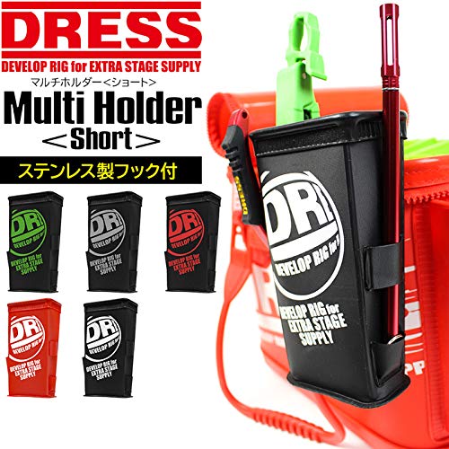 ドレス[DRESS] マルチホルダー ブラック/レッド レッド 2枚目