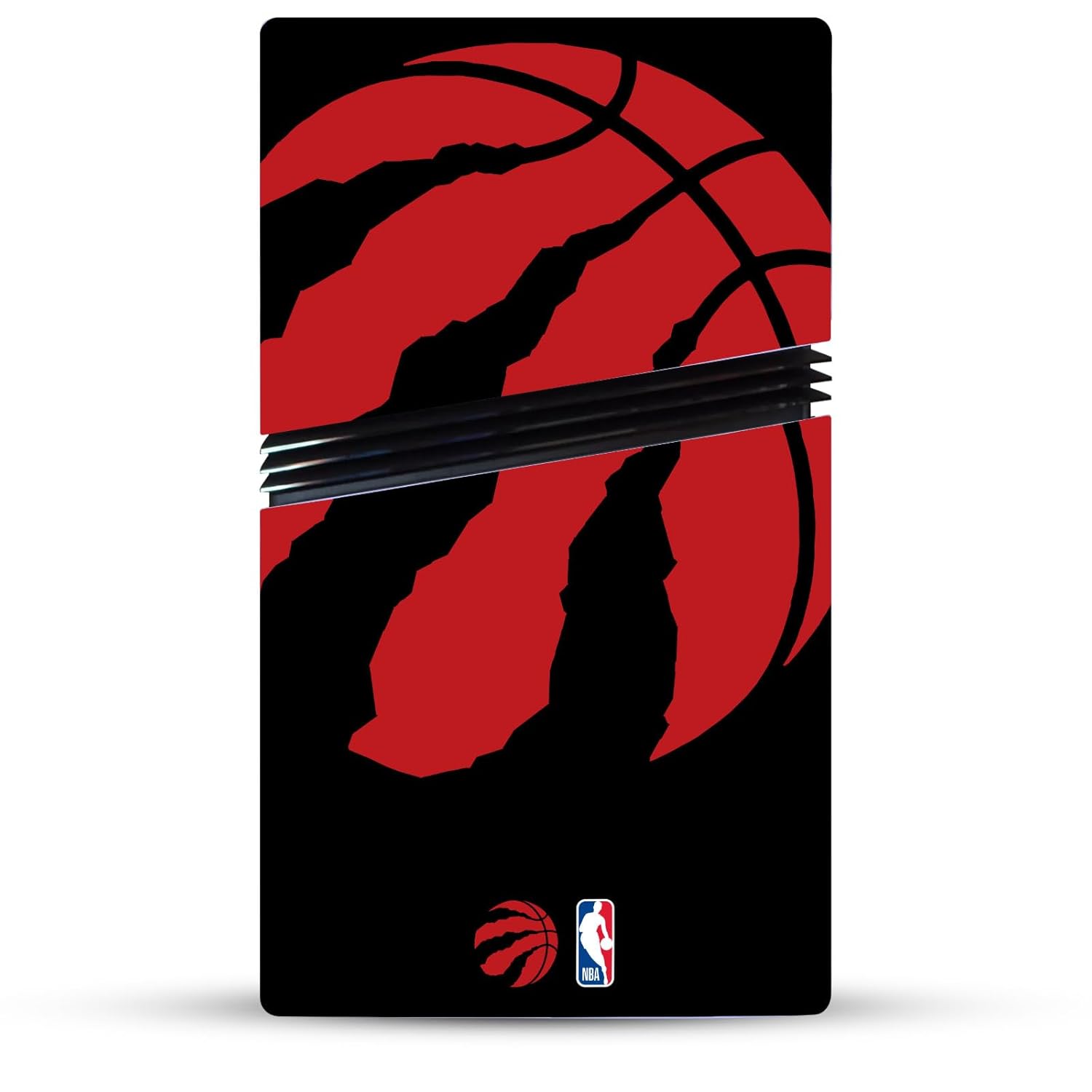 Head Case Designs Officially Licensed NBA Oversized Toronto Raptors Logo Vinyl Sticker Gaming Skin Decal Cover Compatible With Sony PlayStation 5 PS5 Pro Disc Edition Console & DualSense Controller
