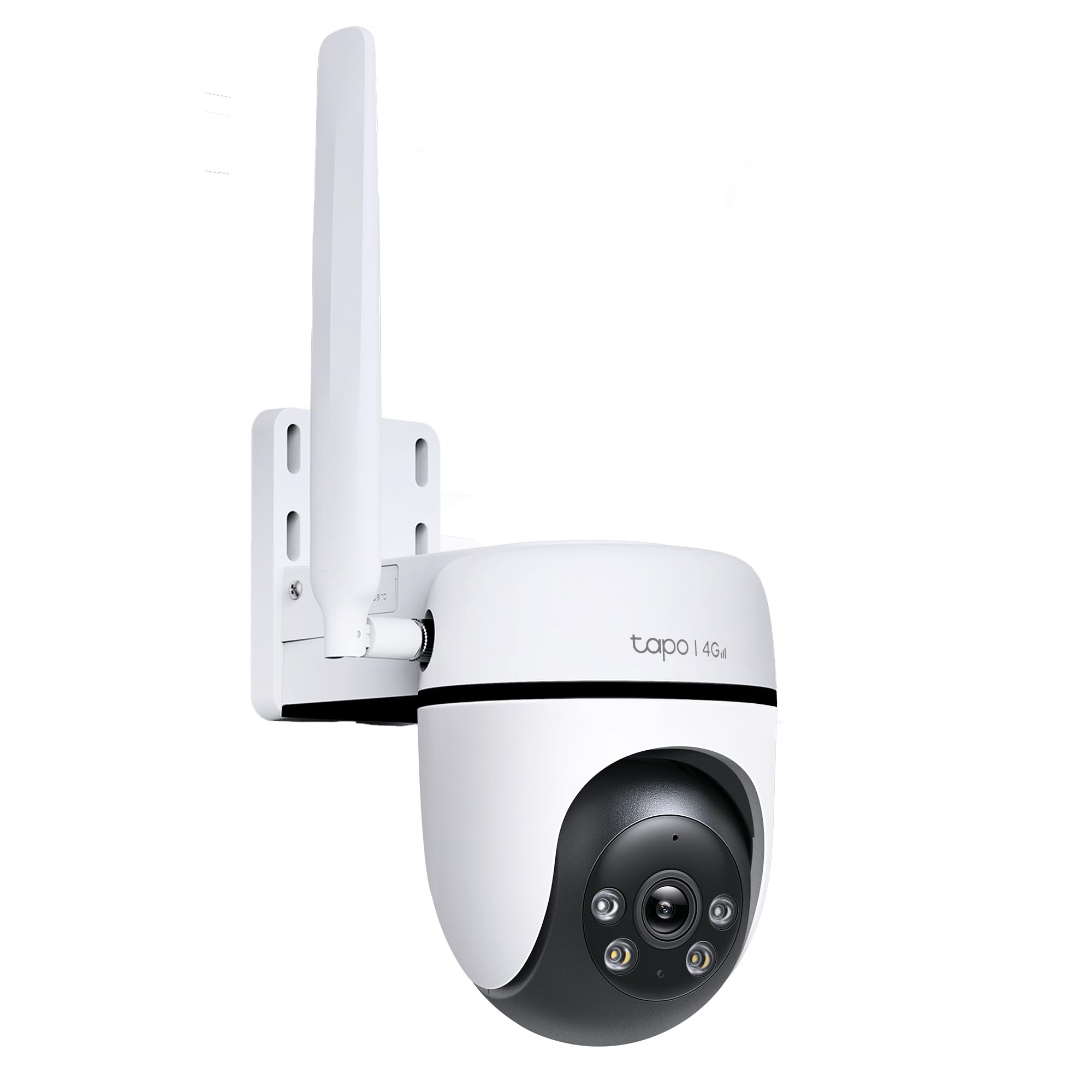 Tapo C501GW Telecamera 4G LTE da Esterno con Slot SIM, FHD 360° PTZ, Visione Notturna a Colori Starlight, IP66, AI Smart, Allarme Sonoro/Luminoso, Alimentato da DC o PoE, Senza Wi-Fi né Batteria