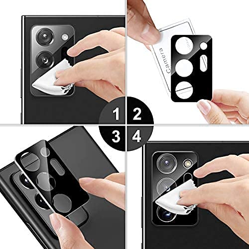 Image of for Samsung Galaxy S20 Ultra Camera Lens Protecter Tempered Glass [3D 9H Full Coverage 360 Degree protection Tempered Glass Film Bubble-Free Anti-Scratch Easy Install Ultra-Thin]-Black