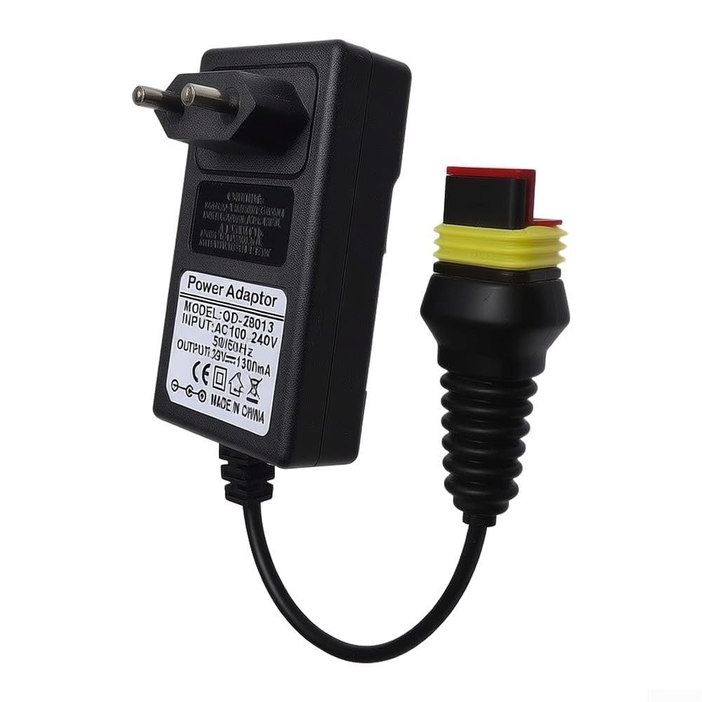 Cargador 28V 1.3A para cortadoras de césped robóticas para cable 20cm