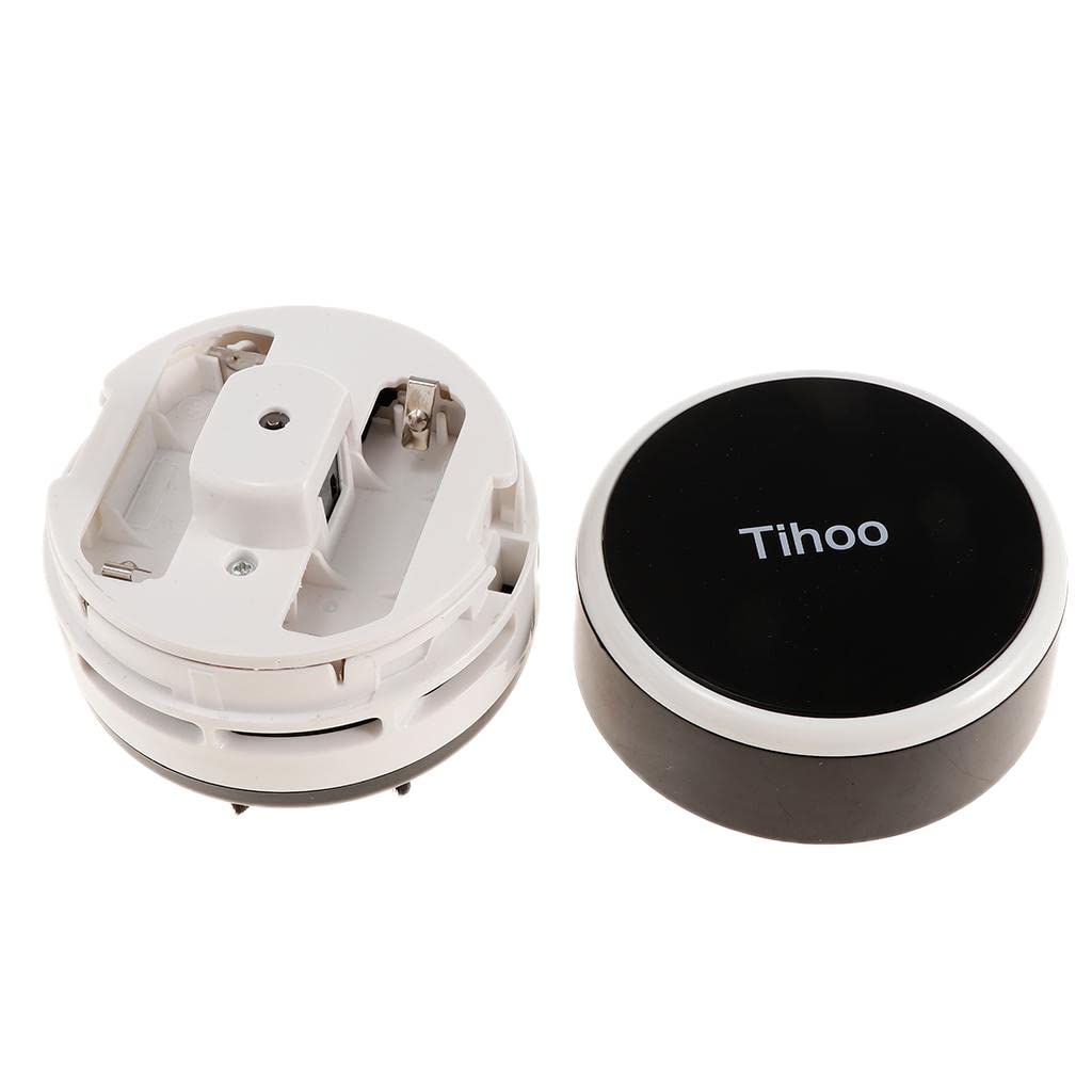Mini Portable Tabletop Dust Sweeper Vacuum Cleaner Battery Operated Black-image-49