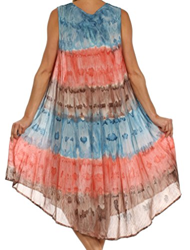 Image of Sakkas Desert Sun Caftan Dress /Cover Up