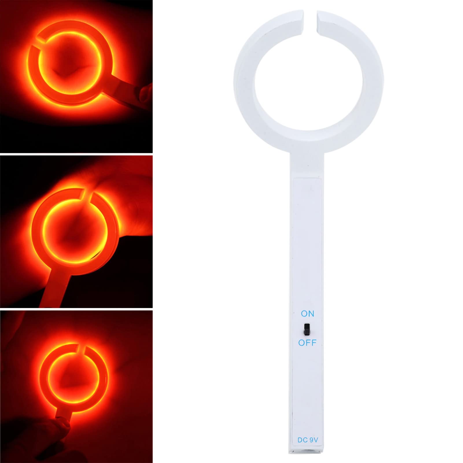Mxzzand Haute uniformité Conception de Module de Conception Circulaire Visionneuse de veine Infrarouge Vein Finder pour médecin(European Standard (100-240v))