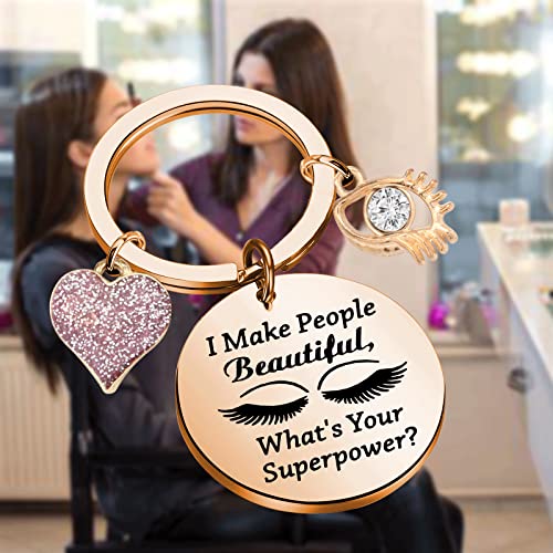 Image of WSNANG Lashes Artist Jewelry Eyelashes Artist Gift I Make People Beautiful What's Your Superpower Bracelet