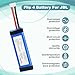 oliadeo for JBL Flip 4 Battery Replacement: Bluetooth Speaker Flip4 Battery for JBL Flip 4 Special Edition GSP872693 01 Lithium Battery 4000mAh