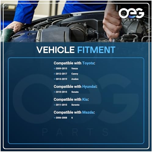 Image of OEG Parts New Wiper Motor Compatible with Hyundai Sonata 11-15, Kia Sorento 11-15, Mazda 6 06-08, Toyota Avalon 13-14, Camry 12-16, Venza 09-15 8511006120, 851100T010, 981101U000, GP7A67340