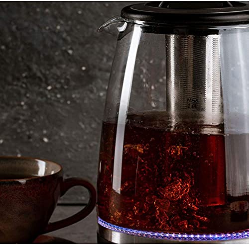 TronicXL 2-Schlitz Toaster 1000W mit Brötchen-Aufsatz + Eierkocher + Wasserkocher mit einstellbarer Temperatur + Tee… – Bild 3